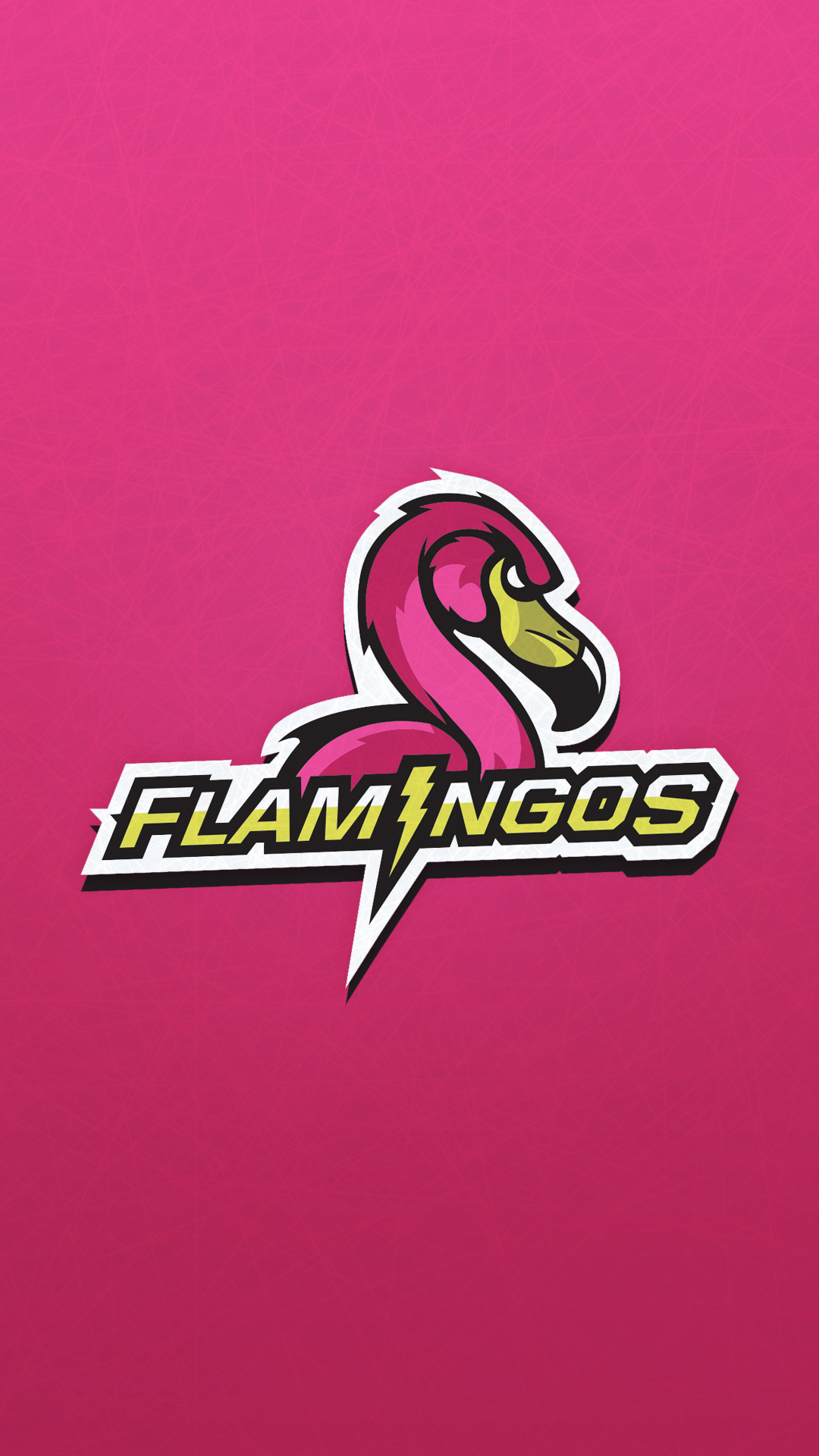 2019 Flamingos Mobile Lock Screen - Ice